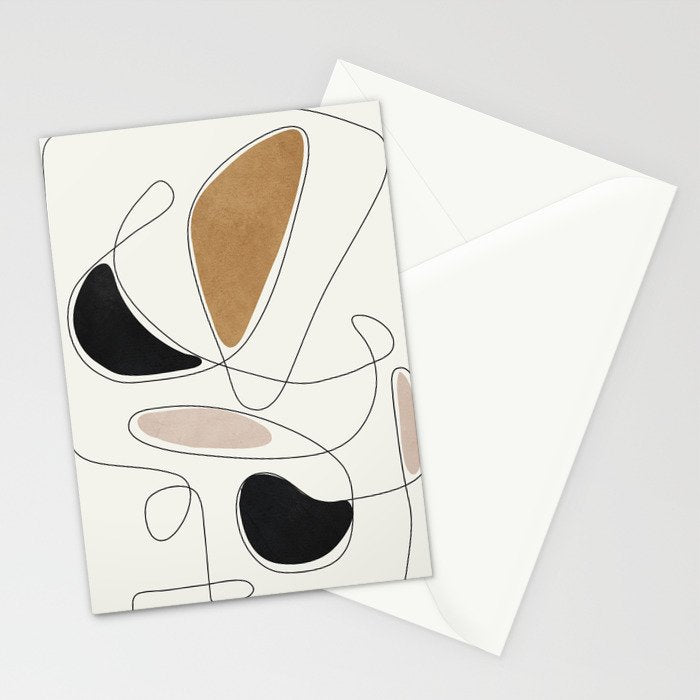 Thin Flow III Stationery Card Gallery Image 2
