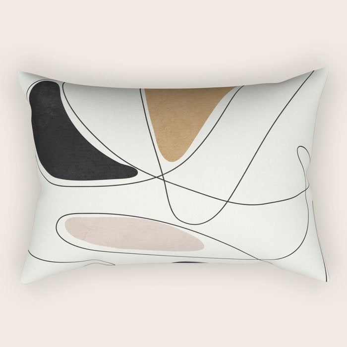 Thin Flow III Rectangular Pillow Gallery Image 2