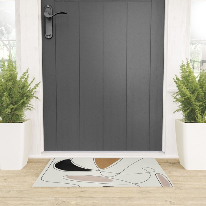 Thin Flow III Welcome Mat Gallery Image 3