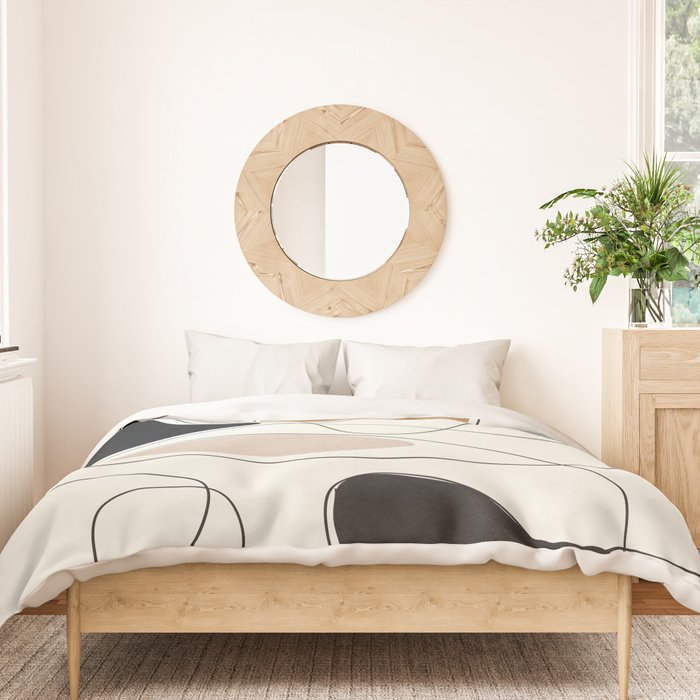 Thin Flow III Duvet Cover Gallery Image 3