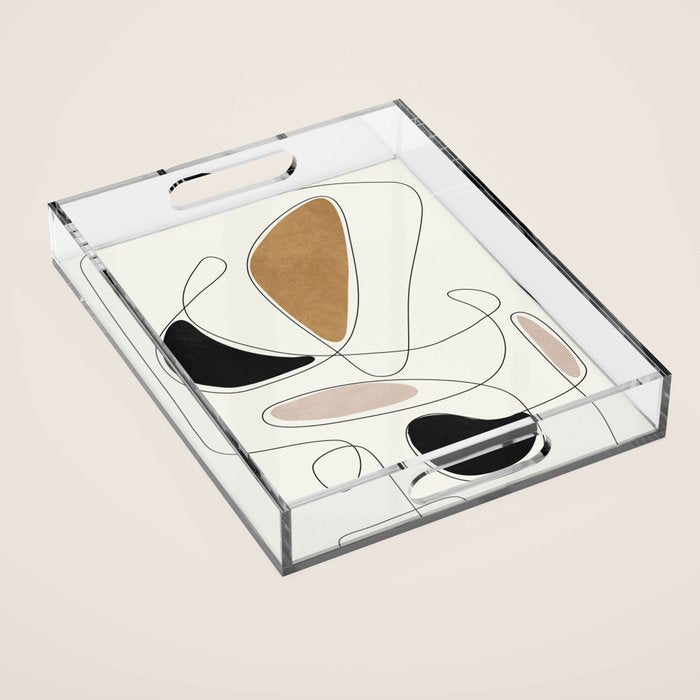 Thin Flow III Acrylic Tray Gallery Image 1