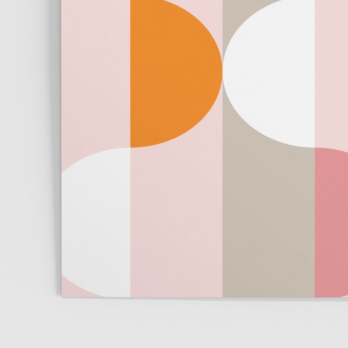 City life facade pearl pink Poster Gallery Image 3