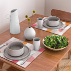 City life facade pearl pink Placemat Gallery Image 2