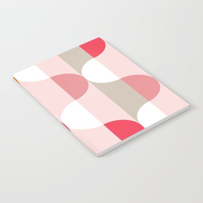 City life facade pearl pink Notebook Gallery Image 2