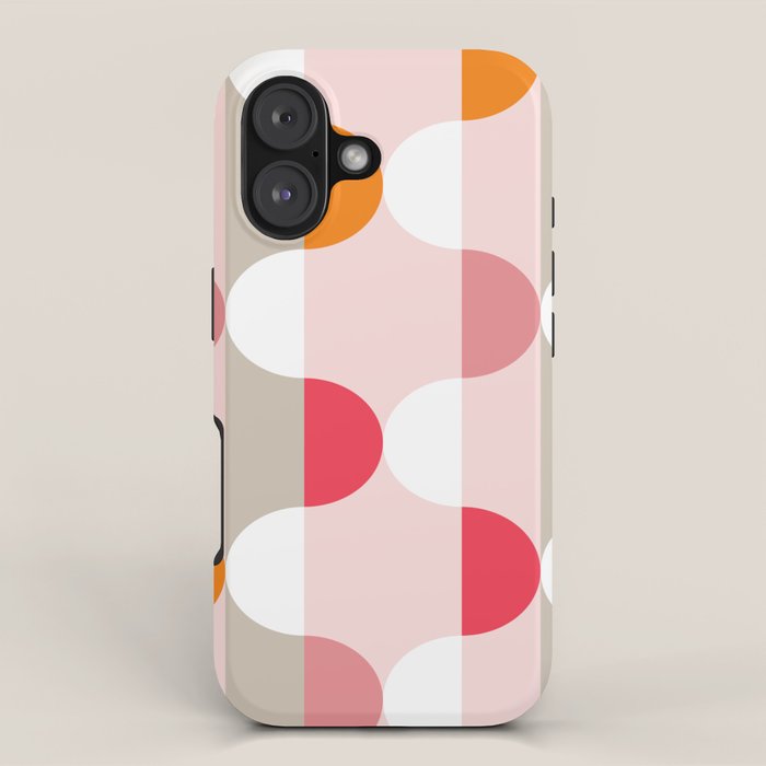 City life facade pearl pink iPhone Case Gallery Image 1