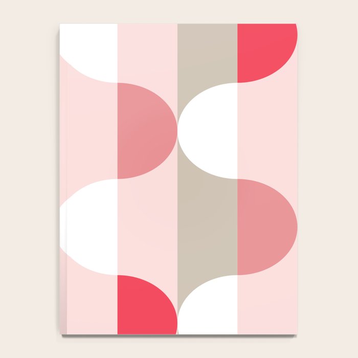 City life facade pearl pink Notebook Gallery Image 4