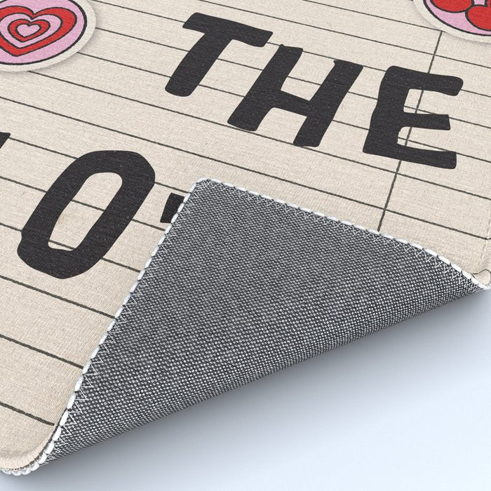 Do It For The Plot Y2k Stickers Rug Gallery Image 4