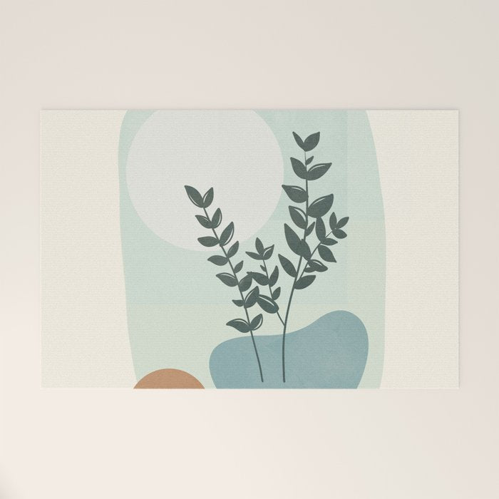 Azzurro Shapes No 51 Welcome Mat Gallery Image 1