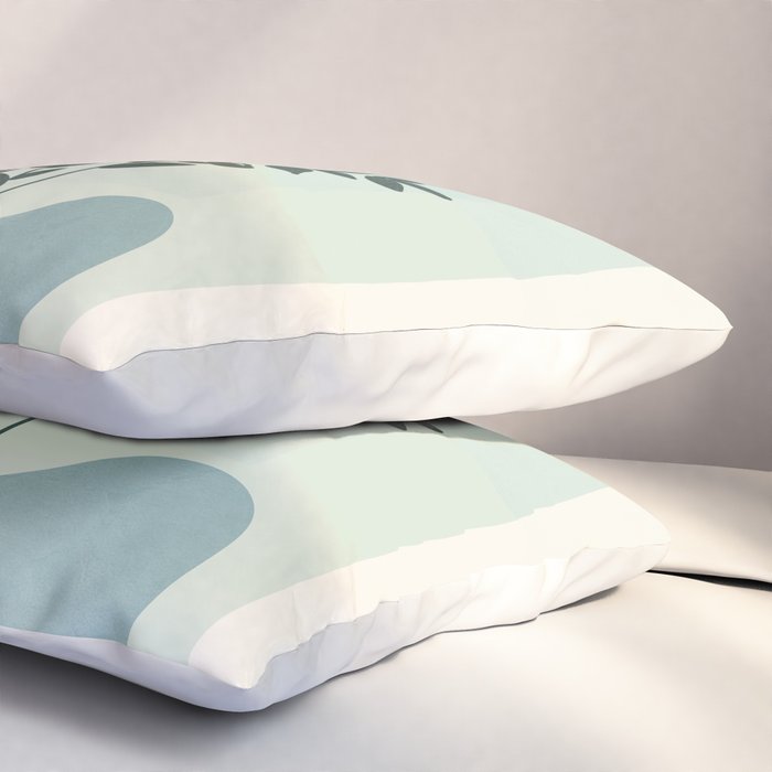 Azzurro Shapes No 51 Pillow Sham Gallery Image 3