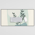 Azzurro Shapes No 51 Desk Mat Gallery Image 1