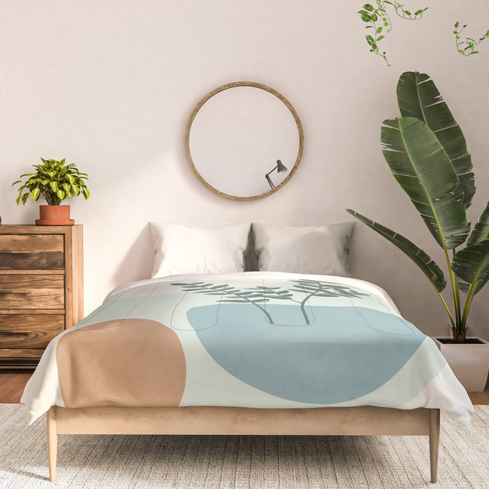 Azzurro Shapes No 51 Comforter Gallery Image 3