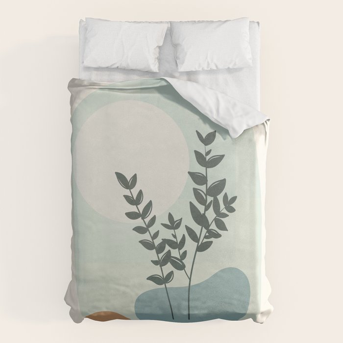 Azzurro Shapes No 51 Duvet Cover Gallery Image 1