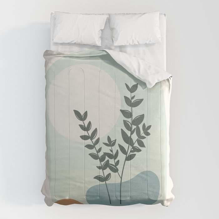 Azzurro Shapes No 51 Comforter Gallery Image 6