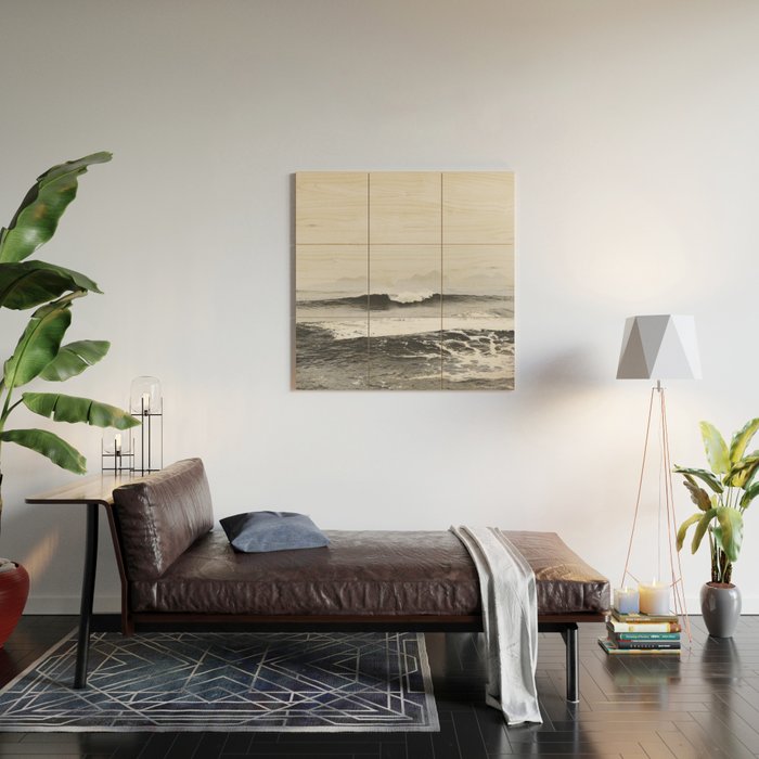 OCEAN WAVES IV Wood Wall Art Gallery Image 2