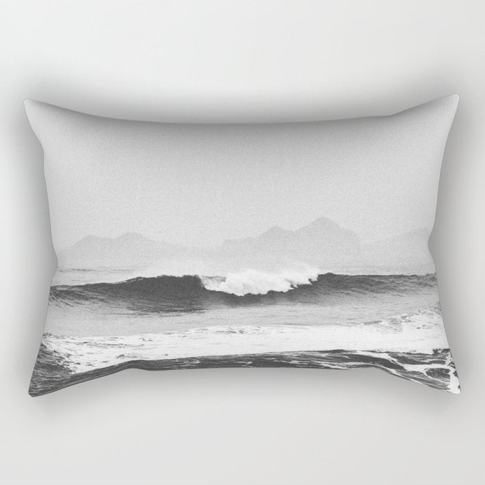 OCEAN WAVES IV Rectangular Pillow Gallery Image 1