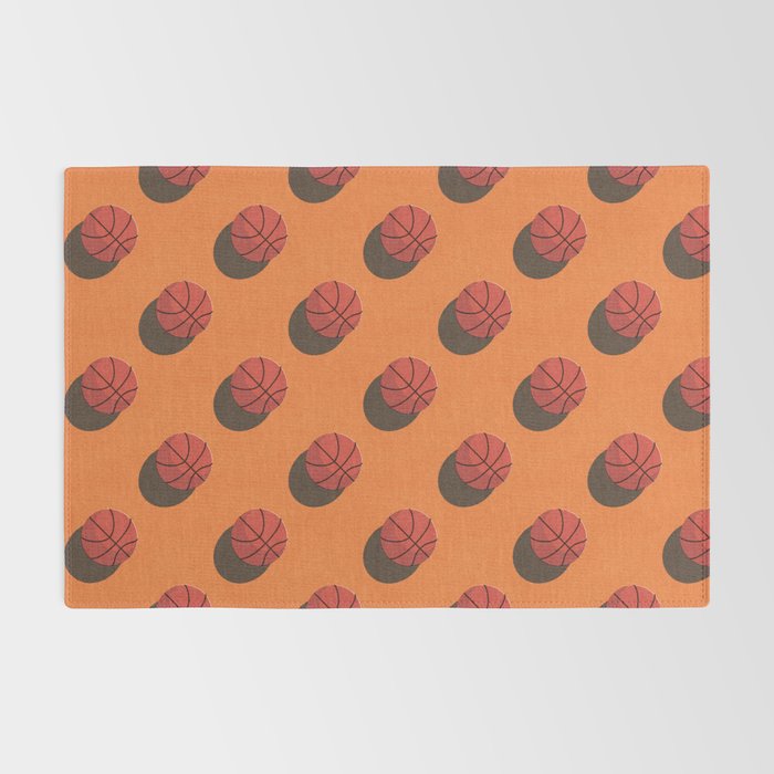 BALLS Basketball - indoor - pattern Rug Gallery Image 2