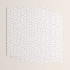 Abstract organic dots - soft baby pink pattern Wrapping Paper Gallery Image 3