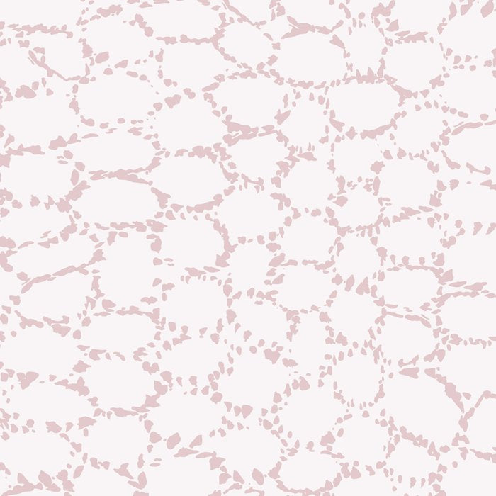 Abstract organic dots - soft baby pink pattern Coffee Mug Gallery Image 2