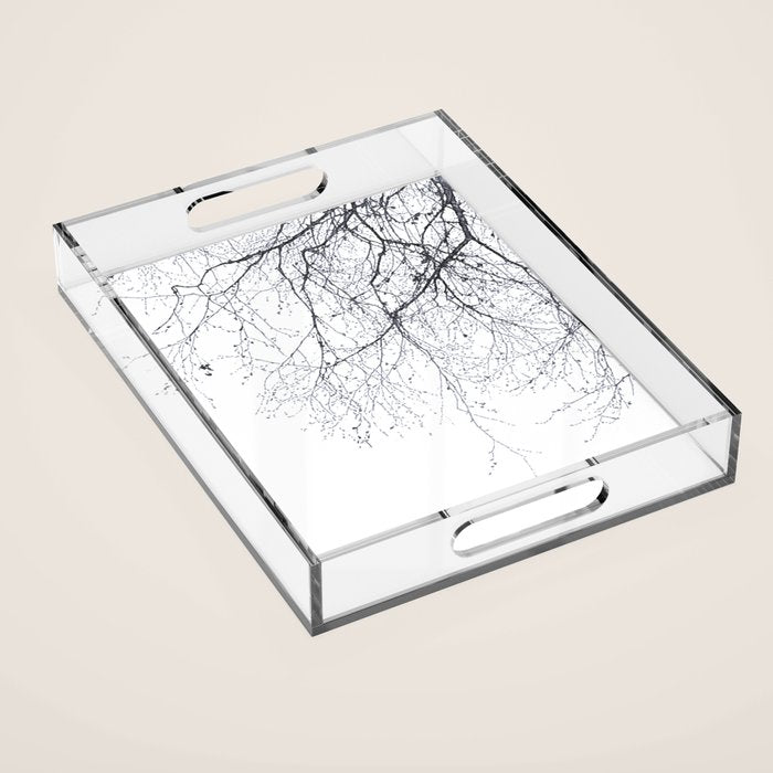 BLACK BRANCHES Acrylic Tray Gallery Image 1