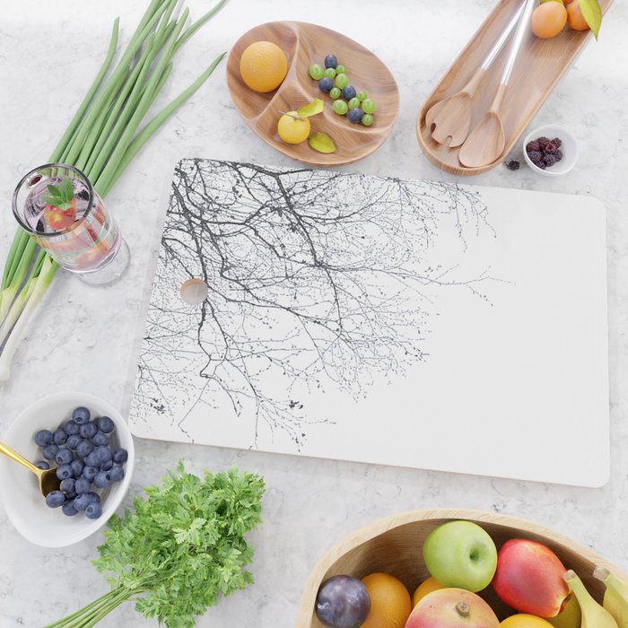 BLACK BRANCHES Cutting Board Gallery Image 2