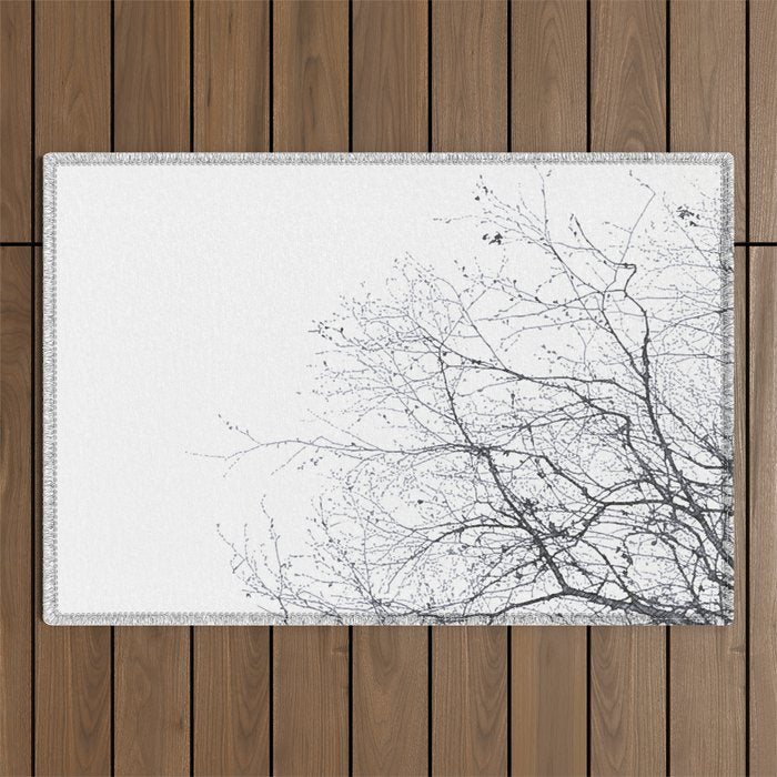 BLACK BRANCHES Outdoor Rug Gallery Image 1
