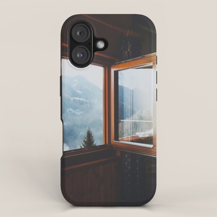Dolomite Cabin iPhone Case Gallery Image 1