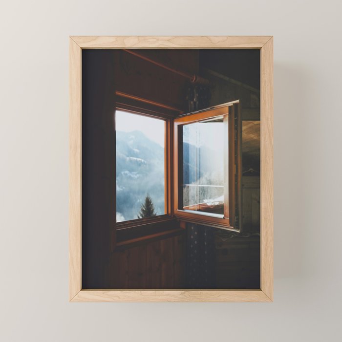 Dolomite Cabin Mini Art Print