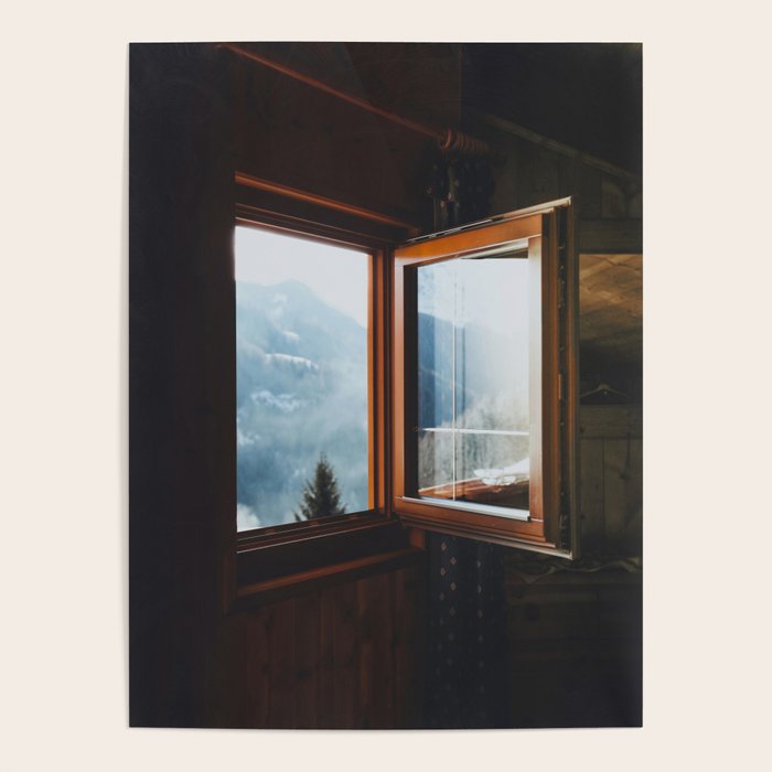 Dolomite Cabin Poster