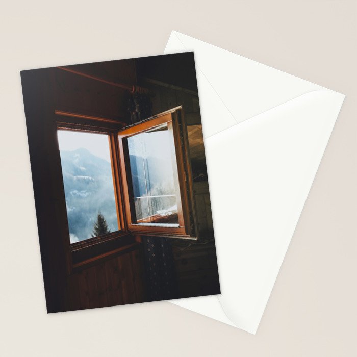 Dolomite Cabin Stationery Card Gallery Image 2