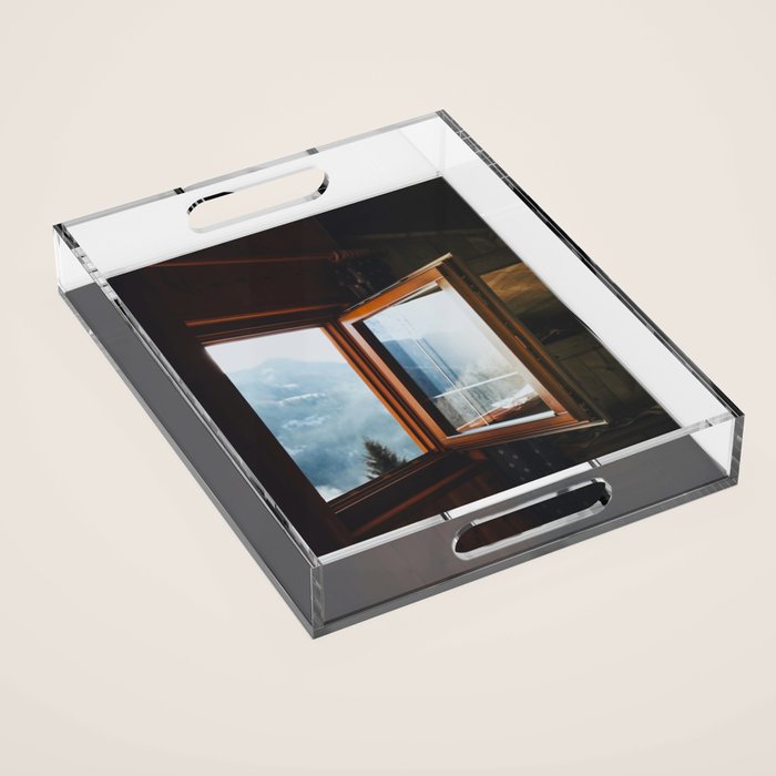 Dolomite Cabin Acrylic Tray Gallery Image 1