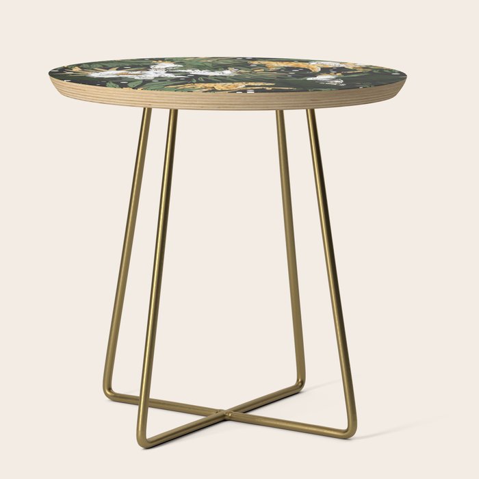 Cheetah in the glamorous nocturnal jungle Side Table Gallery Image 1