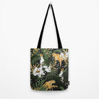 Cheetah in the glamorous nocturnal jungle Tote Bag Gallery Image 2