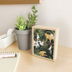 Cheetah in the glamorous nocturnal jungle Mini Art Print Gallery Image 2