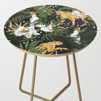 Cheetah in the glamorous nocturnal jungle Side Table Gallery Image 2
