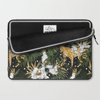 Cheetah in the glamorous nocturnal jungle Laptop Sleeve Gallery Image 2