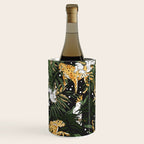 Cheetah in the glamorous nocturnal jungle Wine Chiller Gallery Image 3