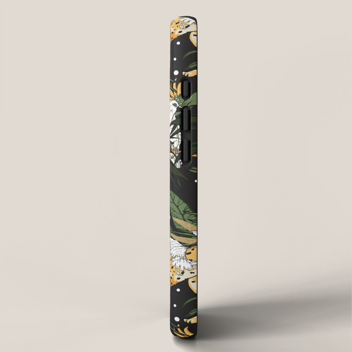 Cheetah in the glamorous nocturnal jungle iPhone Case Gallery Image 2