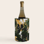 Cheetah in the glamorous nocturnal jungle Wine Chiller Gallery Image 2