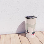 Dog on roller skates  Travel Mug Gallery Image 4