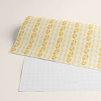 German Drapery - Yellow Wrapping Paper Gallery Image 2