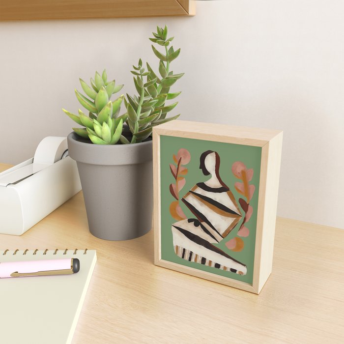 To Sit with the Sun Mini Art Print Gallery Image 2