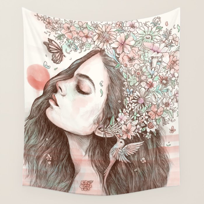 Sound of Nature Wall Tapestry Gallery Image 4