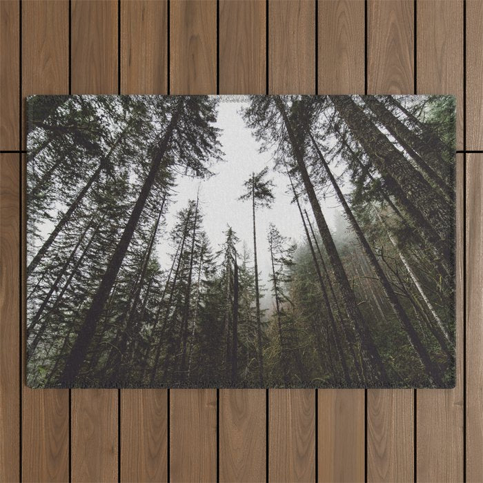 Pacific Northwest Forest Outdoor Rug Gallery Image 1