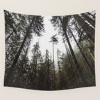 Pacific Northwest Forest Wall Tapestry Gallery Image 4