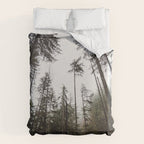 Pacific Northwest Forest Duvet Cover Gallery Image 6