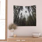 Pacific Northwest Forest Wall Tapestry Gallery Image 2