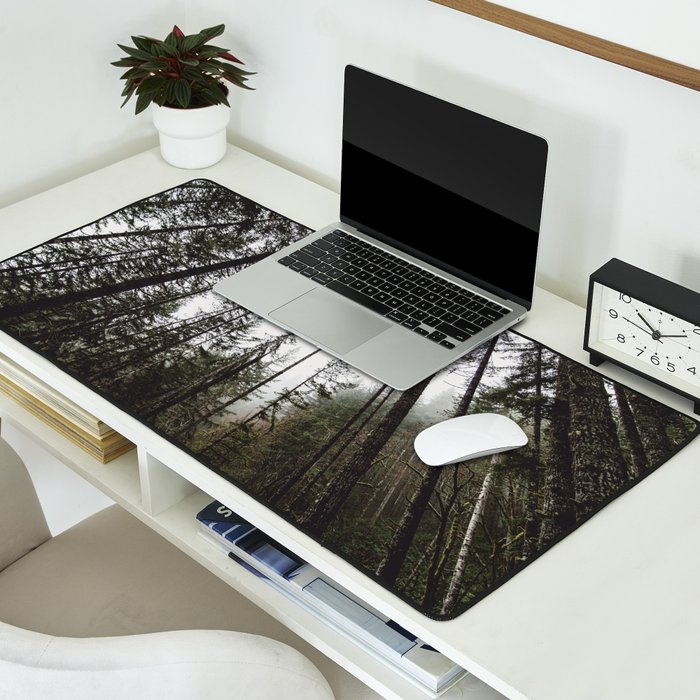 Pacific Northwest Forest Desk Mat Gallery Image 2