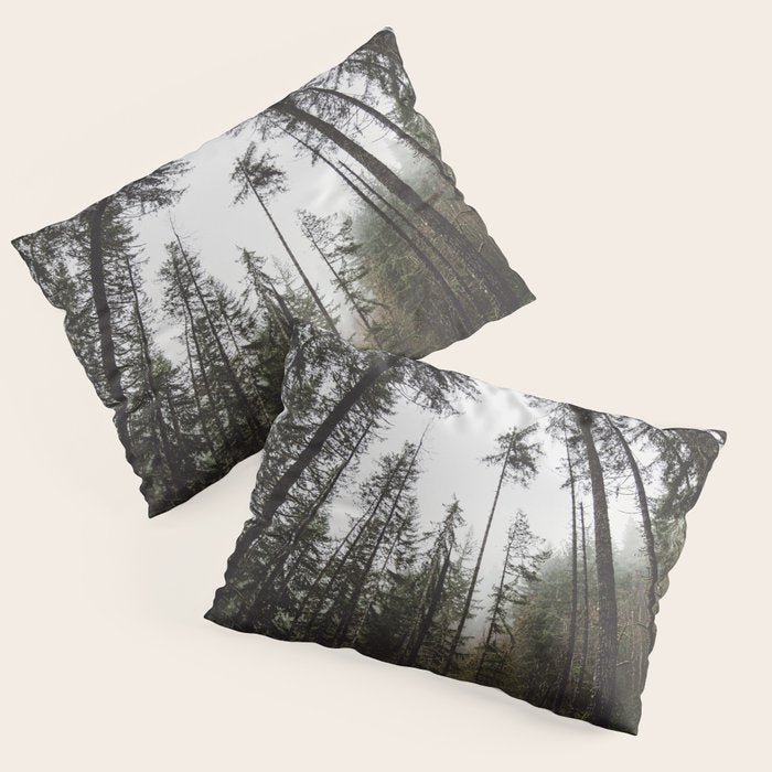 Pacific Northwest Forest Pillow Sham Gallery Image 3