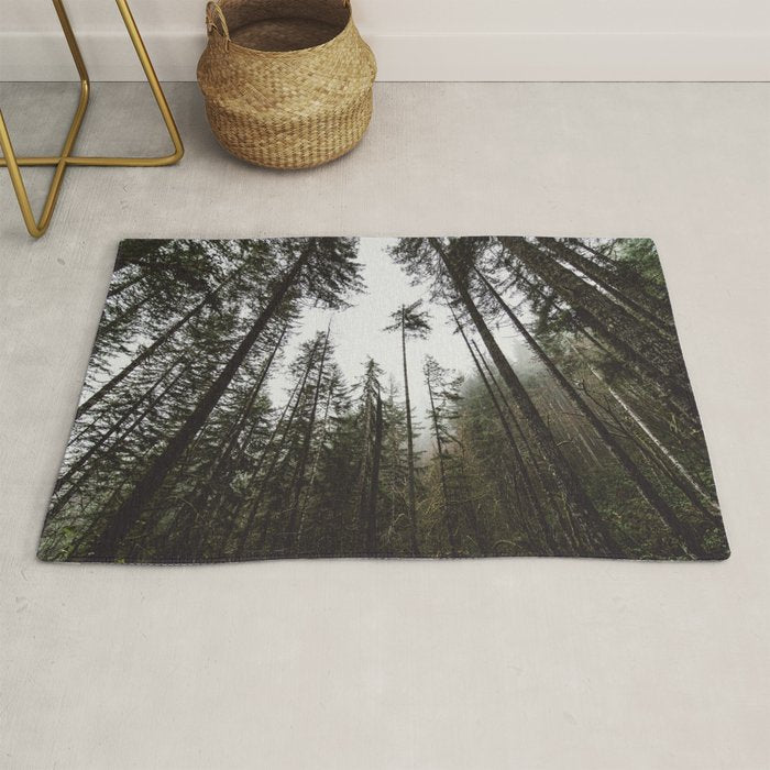 Pacific Northwest Forest Rug Gallery Image 1