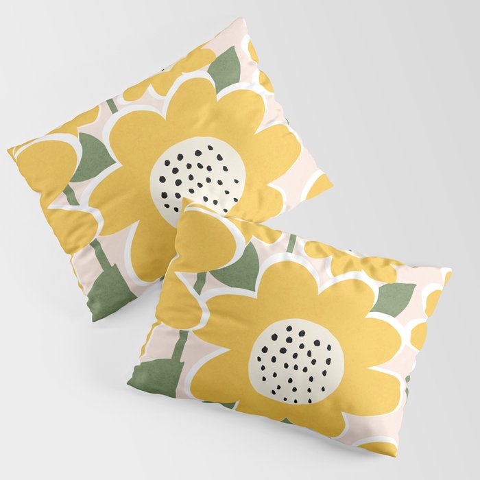 Flower Market - Sunflower #1 Pillow Sham Gallery Image 3